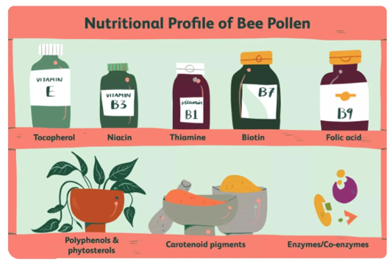 Beehall Bee Products Supplier Nop EOS Certificates Wholesale Bee Pollen