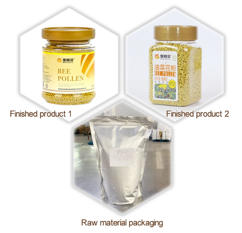 Beehall Health Products Manufacturer Competitive Price Raw Lotus Bee Pollen