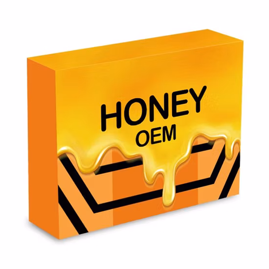 Qualidade OEM Best Nature Pure Bee Honey 24K Gold Branded Purenatural Vital Health Pink King Pure Royal VIP Honey