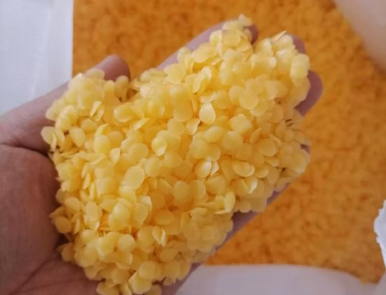 Aditivos de grau alimentício Mel Cera de Abelha CAS 8006-40-4 Cosmética Cera de Abelha Amarela Granulada